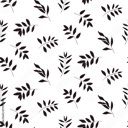 Fototapeta Naklejka Na Ścianę i Meble -  Branches seamless pattern