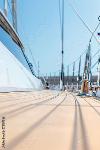 sailing yacht deck © SPIX PRODUCTION