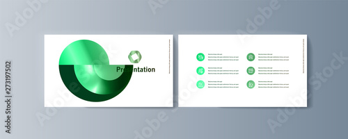 Set of brochures infographics for marketing the promotion goods and services on market