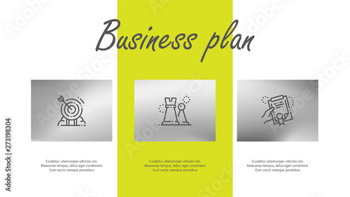 Brochure cover infographics used in marketing and advertising