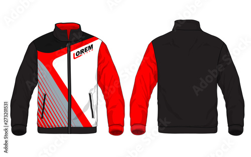 Vector illustration of sport jacket 