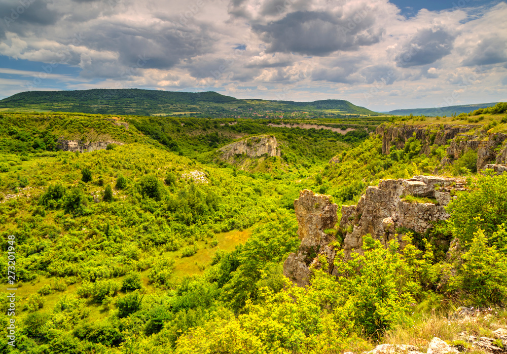 Beautiful summer landscape in mountain range Beautiful summer landscape in mountain range