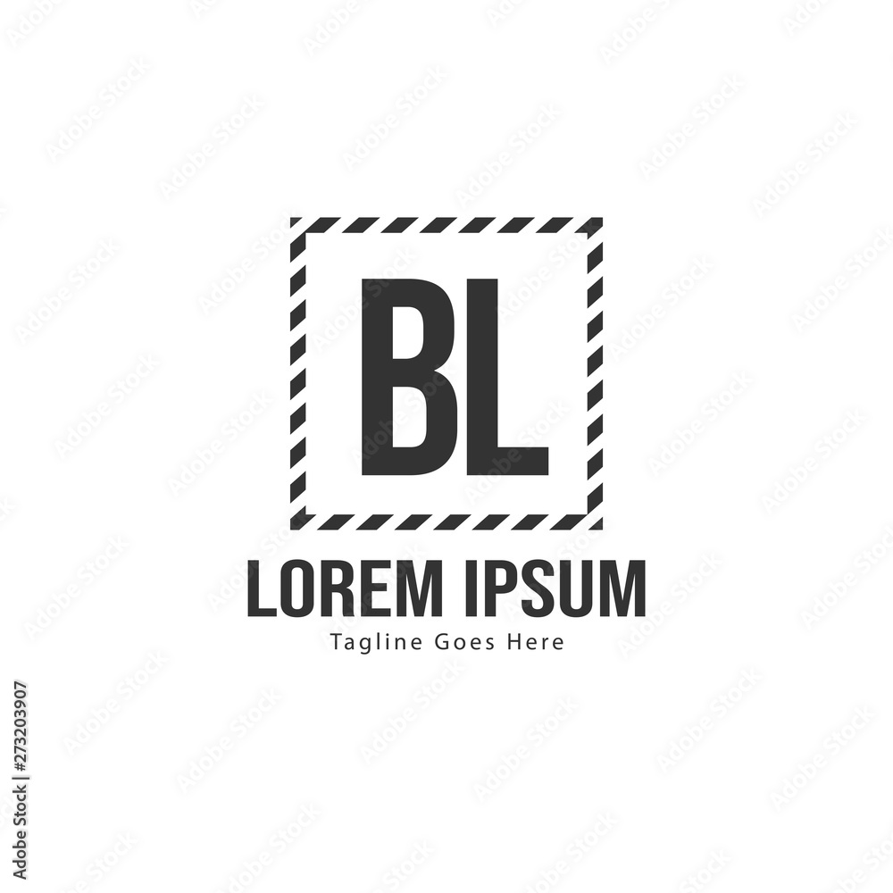 BL Letter Logo Design. Creative Modern BL Letters Icon Illustration BL Letter Logo Design. Creative Modern BL Letters Icon Illustration
