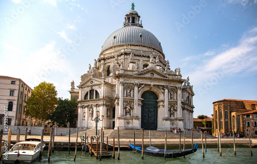 Italy beauty, cathedral Santa Maria della Salute in Venice, Venezia © radko68