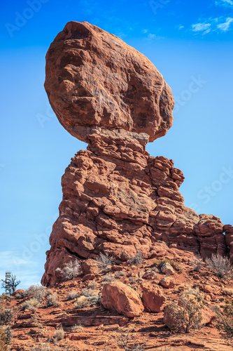 Fotografie, Tablou Balanced Rock at Arches National Park