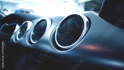 Car interior - air vents © Borys
