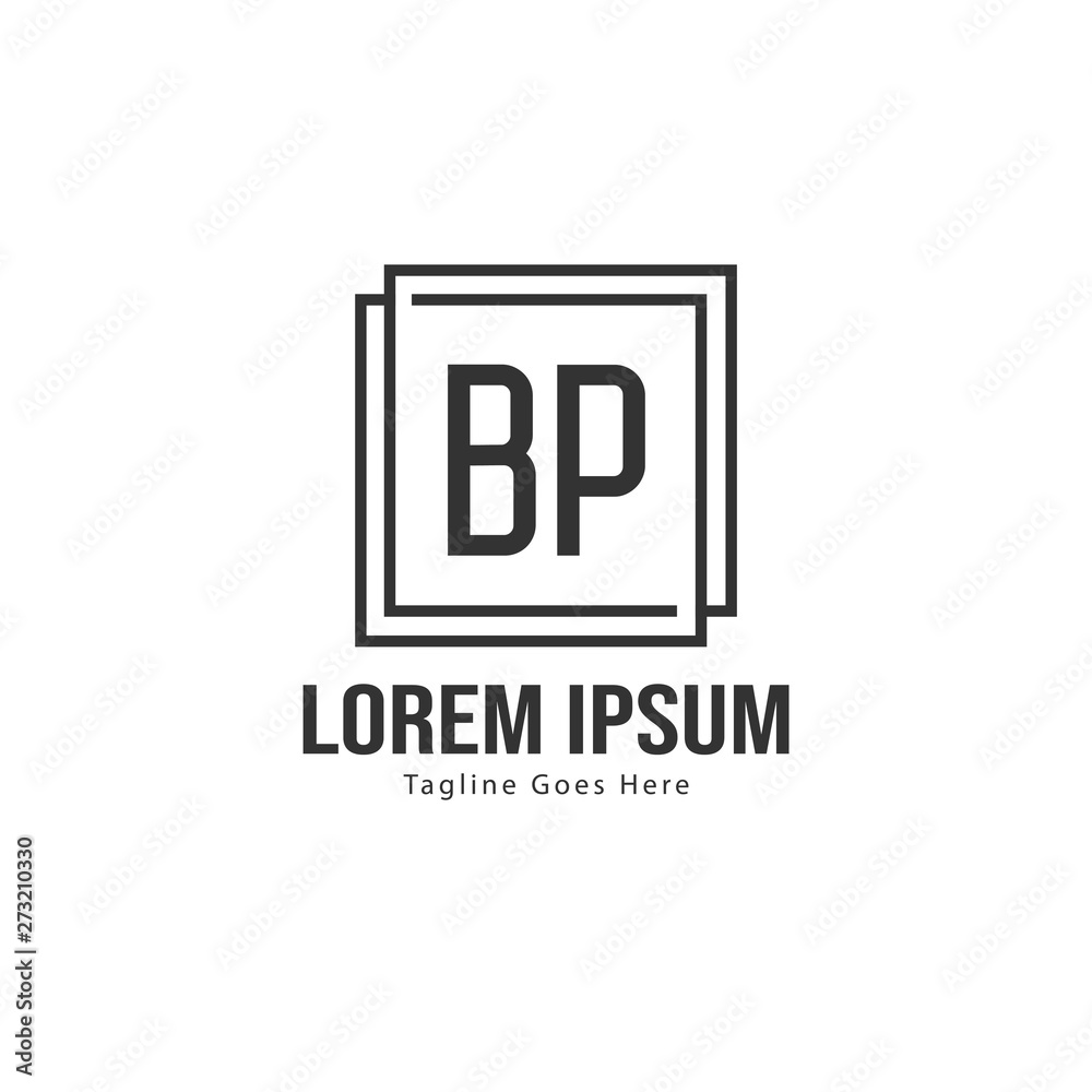 BP Letter Logo Design. Creative Modern BP Letters Icon Illustration BP Letter Logo Design. Creative Modern BP Letters Icon Illustration