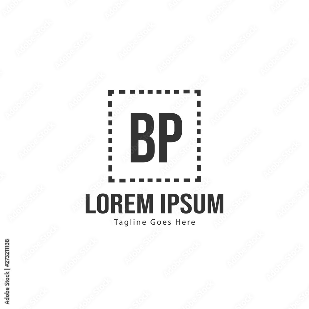 BP Letter Logo Design. Creative Modern BP Letters Icon Illustration BP Letter Logo Design. Creative Modern BP Letters Icon Illustration