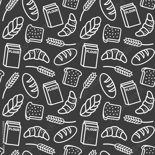 Bakery pattern outline