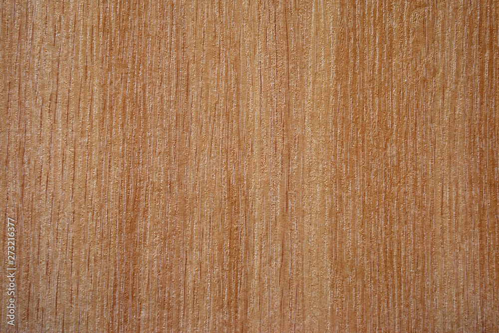 Background wood texture structure is light brown horizontal fibers