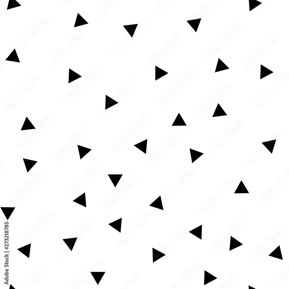 Triangle pattern, seamless texture. Geometric triangles background.