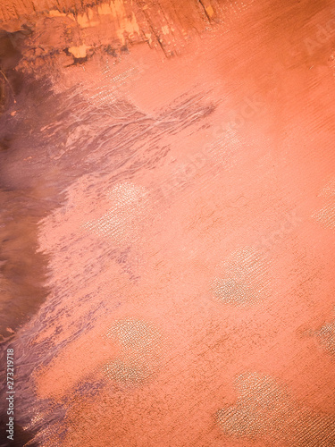 Abstract Aerial view of salt beds in Australia.