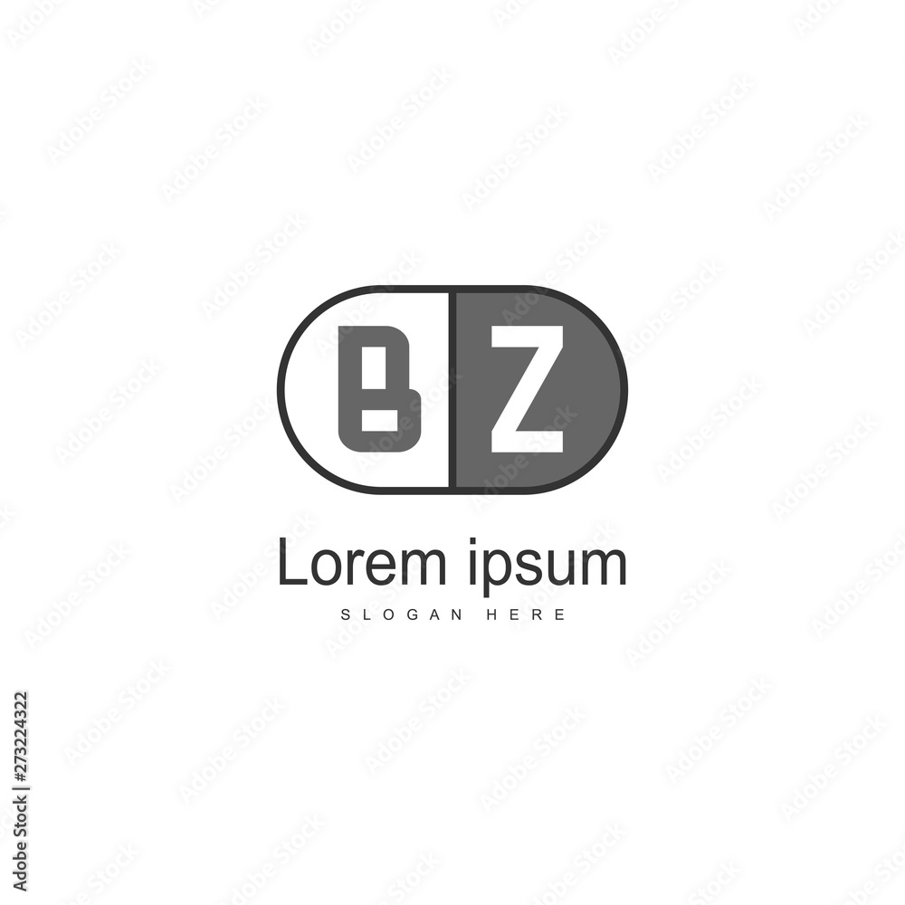 BZ Letter Logo Design. Creative Modern BZ Letters Icon Illustration BZ Letter Logo Design. Creative Modern BZ Letters Icon Illustration