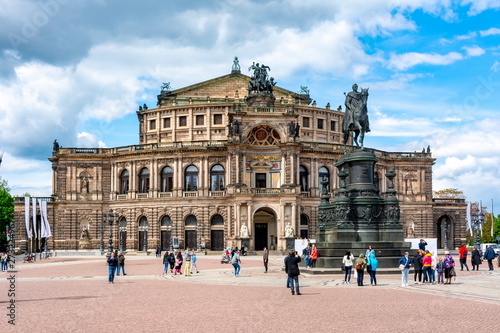 Wallpaper Mural State Opera House (Semperoper), Dresden, Germany Torontodigital.ca