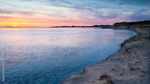 Sunset at Berk plage, France