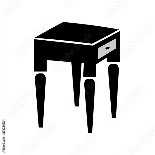 Dresser icon. Vector design Illustration