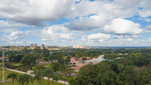 A view of Park Way city in Brasilia, Brazil.