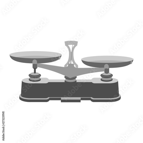 balance scale for weight & comparison