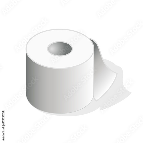 Roll of hygienic tissue toilet paper