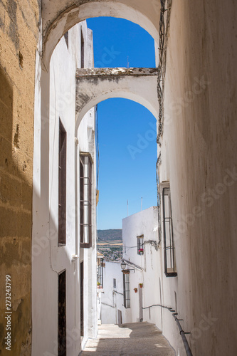 White village Arcos de la Frontera, Cadiz, Andalusia, Spain