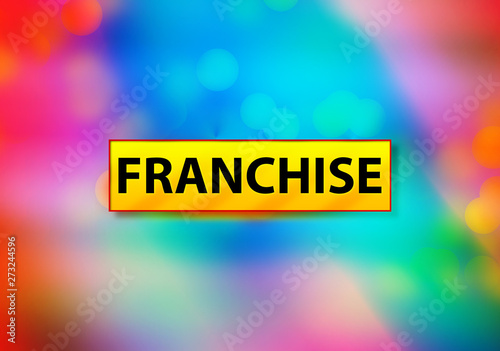 Fotografía Franchise Abstract Colorful Background Bokeh Design Illustration