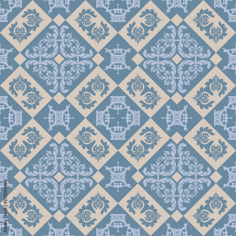 Background Wallpaper. seamless pattern in vintage style