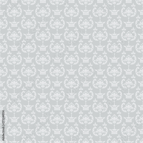 Background wallpaper seamless pattern in old-fashioned style for your design