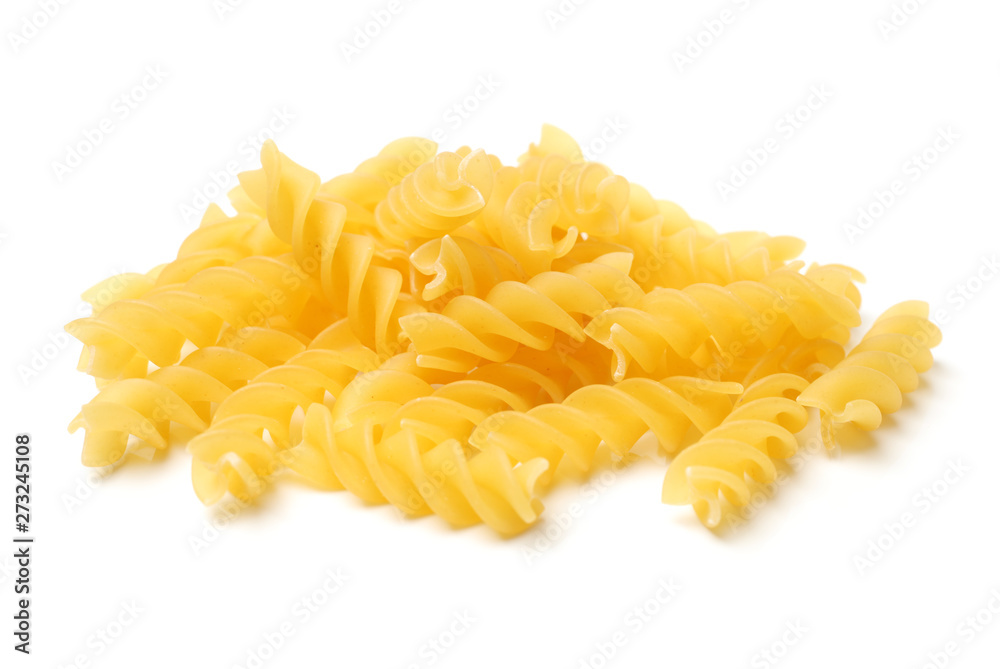 pasta on white background pasta on white background