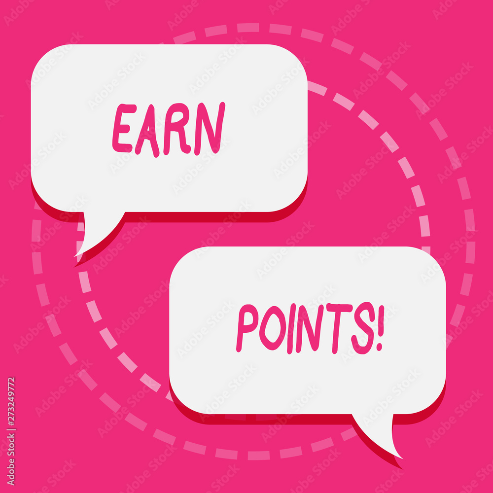 Handwriting text Earn Points. Conceptual photo collecting scores in order qualify to win big prize Two Blank White Speech Balloon Engaging in Conversation on Pastel Backdrop Handwriting text Earn Points. Conceptual photo collecting scores in order qualify to win big prize Two Blank White Speech Balloon Engaging in Conversation on Pastel Backdrop