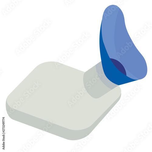 Unisex potty urinal flat illustration design