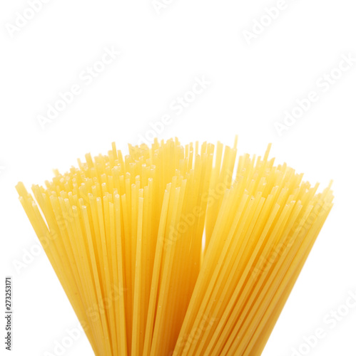 pasta on white background 