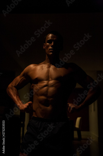 Six packs of strong body builder © JRstock