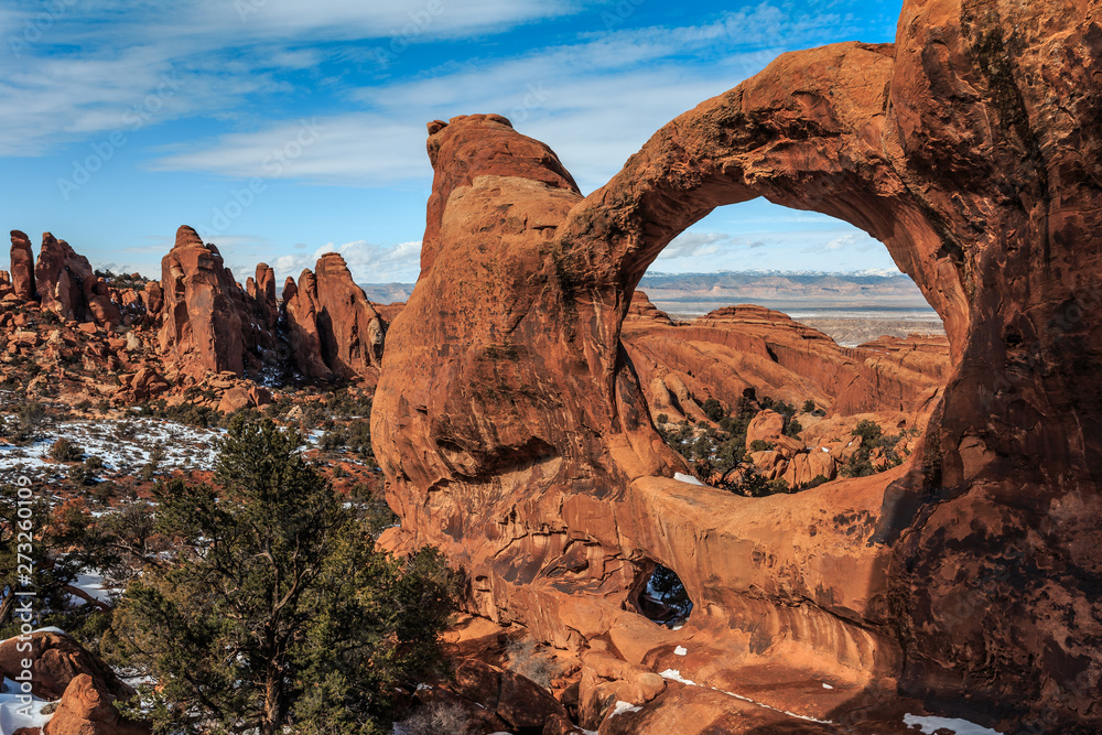 Double O Arch, Arches National Park