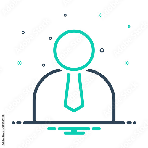 mix icon for employee
