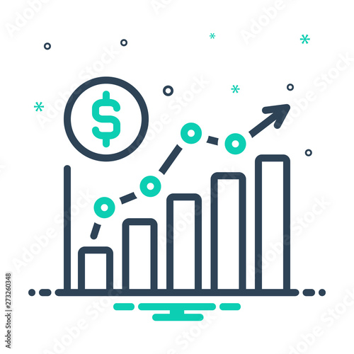 mix icon for growth