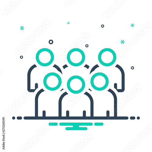 mix icon for group cluster