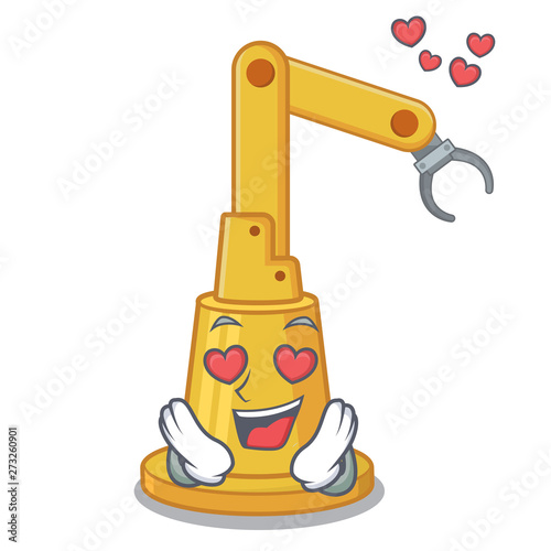 In love assembly automation machine in character table