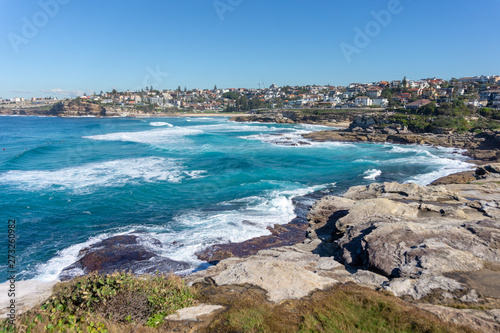 Gorgeous views of Coogee Beach in Australia