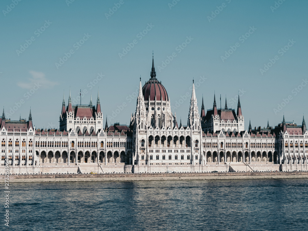 Fototapeta premium Hungarian Parliament Building, Budapest, Hungary