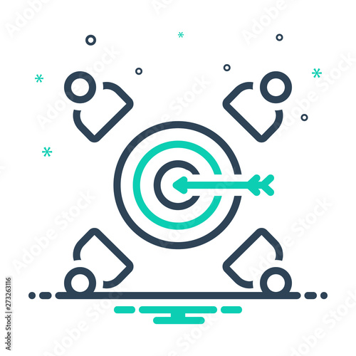 mix icon for clientele