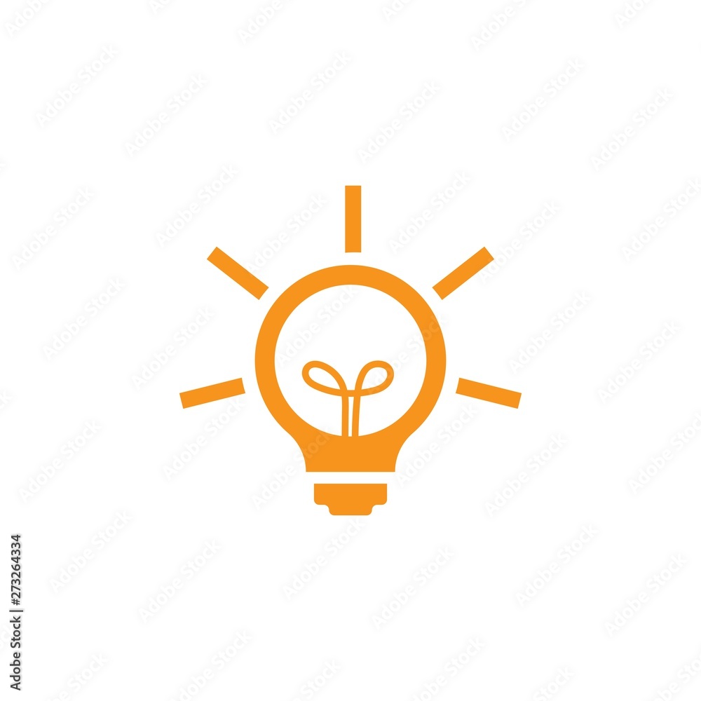 Bulb logo vector Bulb logo vector