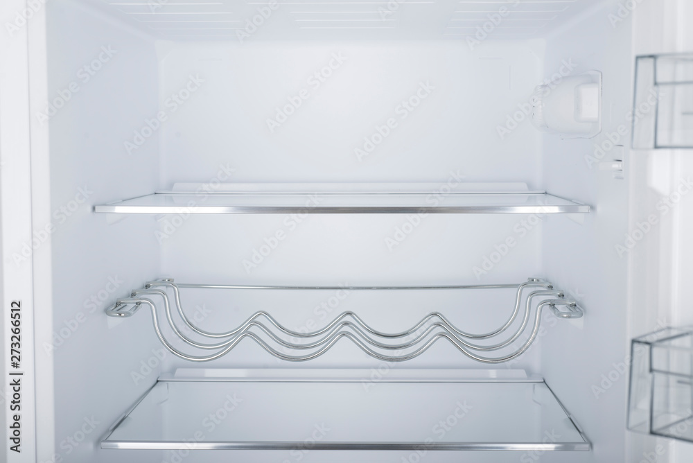 Refrigerator Isolated on White Background. Modern Kitchen and Domestic Major Appliances Refrigerator Isolated on White Background. Modern Kitchen and Domestic Major Appliances