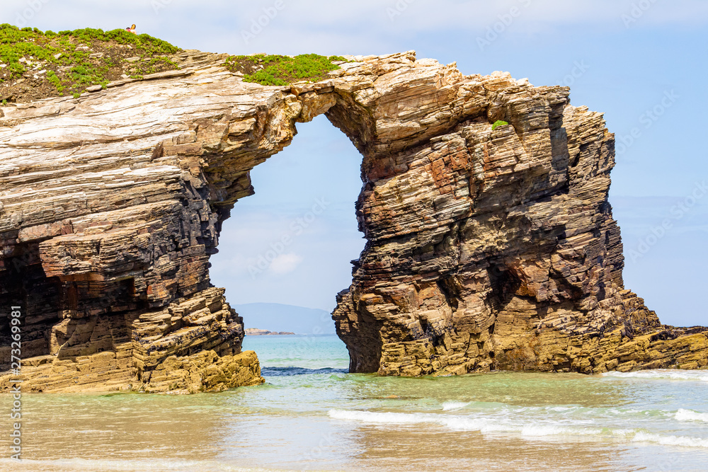 Arch of the Island of Xangal in the Beach of the Cathedrals
