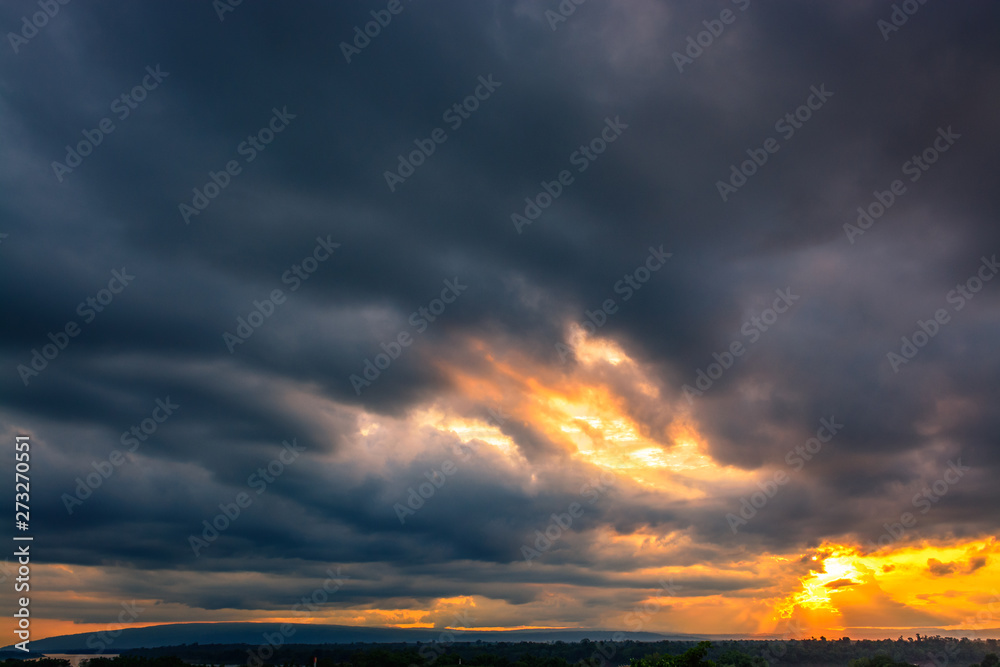 Scenic View Of Dramatic Sky
