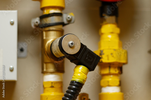 liquid petroleum gas( LPG ) pipe line and safety valve