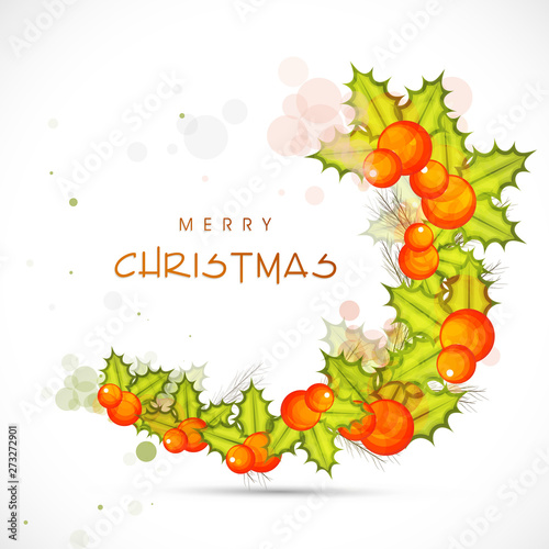 Poster and banner for Merry Christmas.