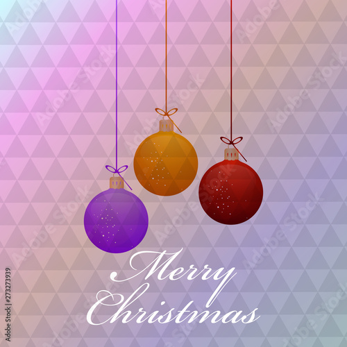 Poster and banner for Christmas celebration.