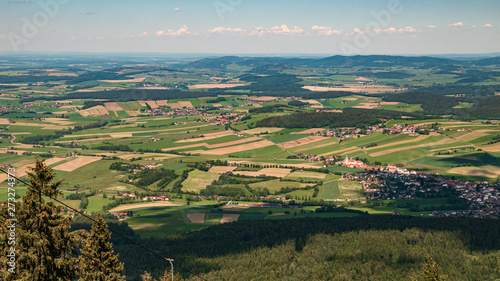 Beautiful view at Hohenbogen summit - Bavarian forest - Bavaria - Germany © Martin Erdniss