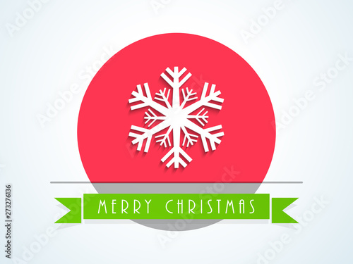 Tag, sticker and label for Merry Christmas.