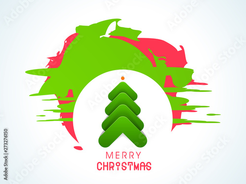 Tag, sticker and label for Merry Christmas.
